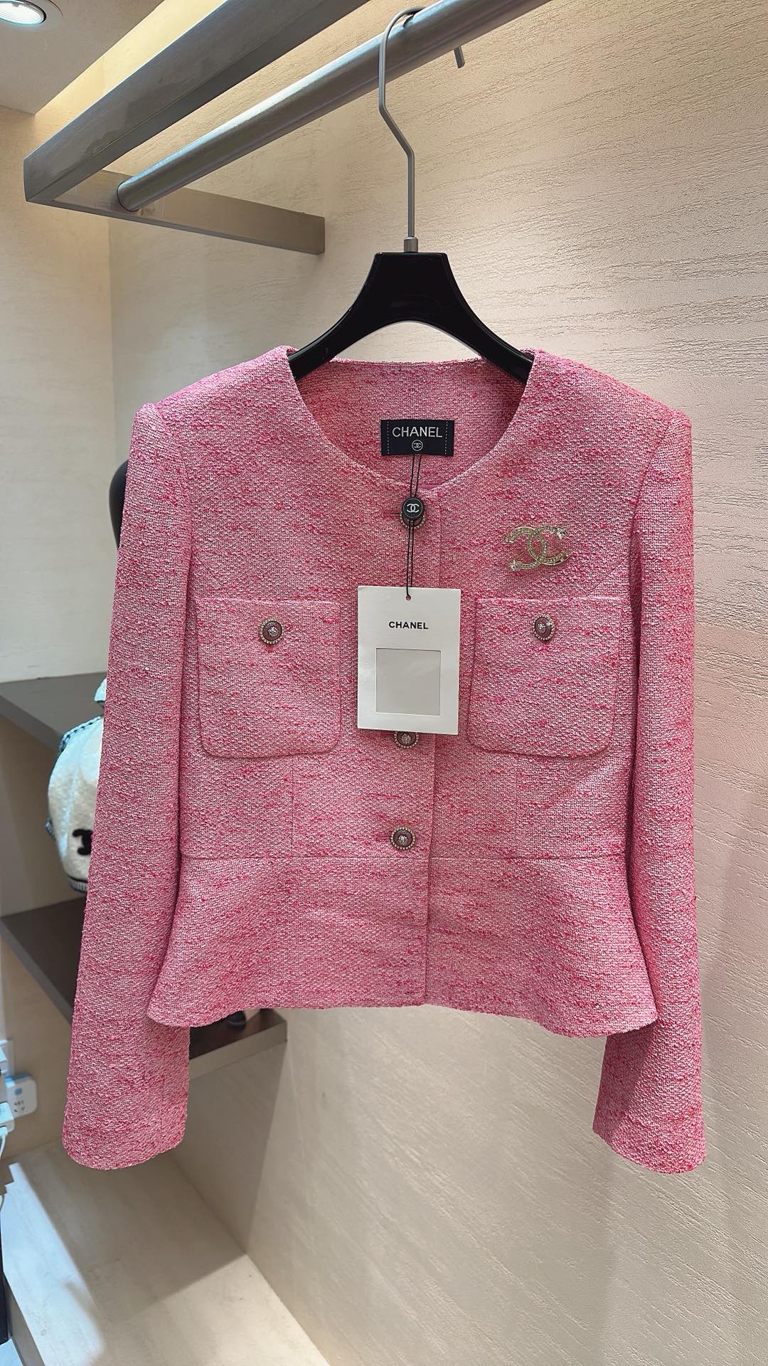 CHANEL 26S TWEED JACKET 874