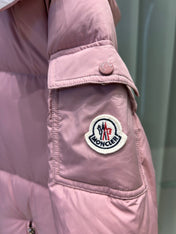 MONCLER 25S PUFFER JACKET IN PINK 012