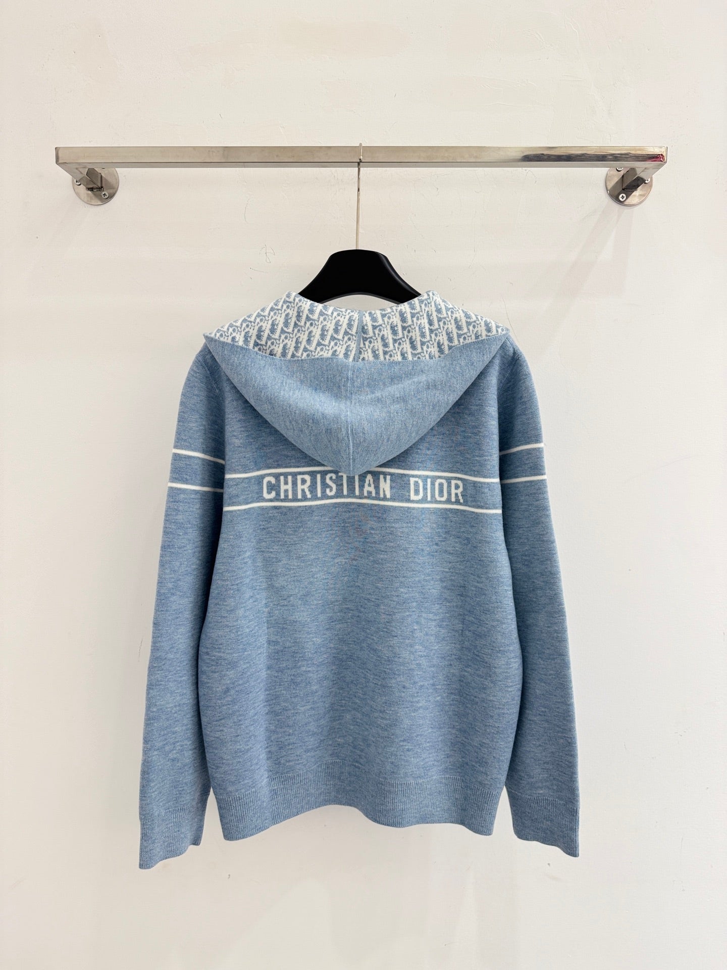 DIOR 25S HOODED KNIT CARDIGAN 598