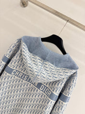 DIOR 25S HOODED KNIT CARDIGAN 598
