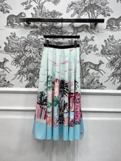 DIOR SUMMER PRINTED SHIFT DRESS 274559