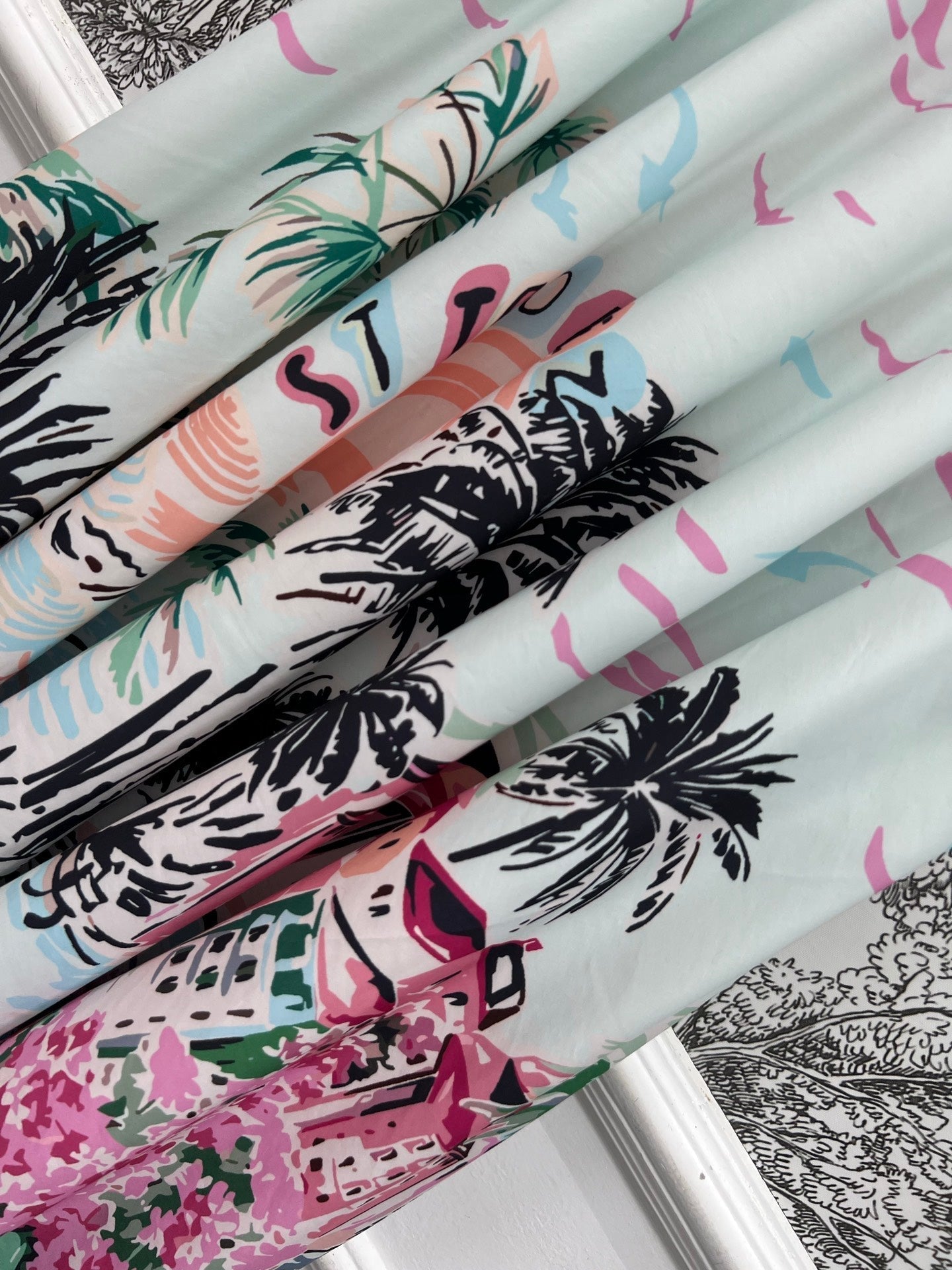 DIOR SUMMER PRINTED SHIFT DRESS 274559