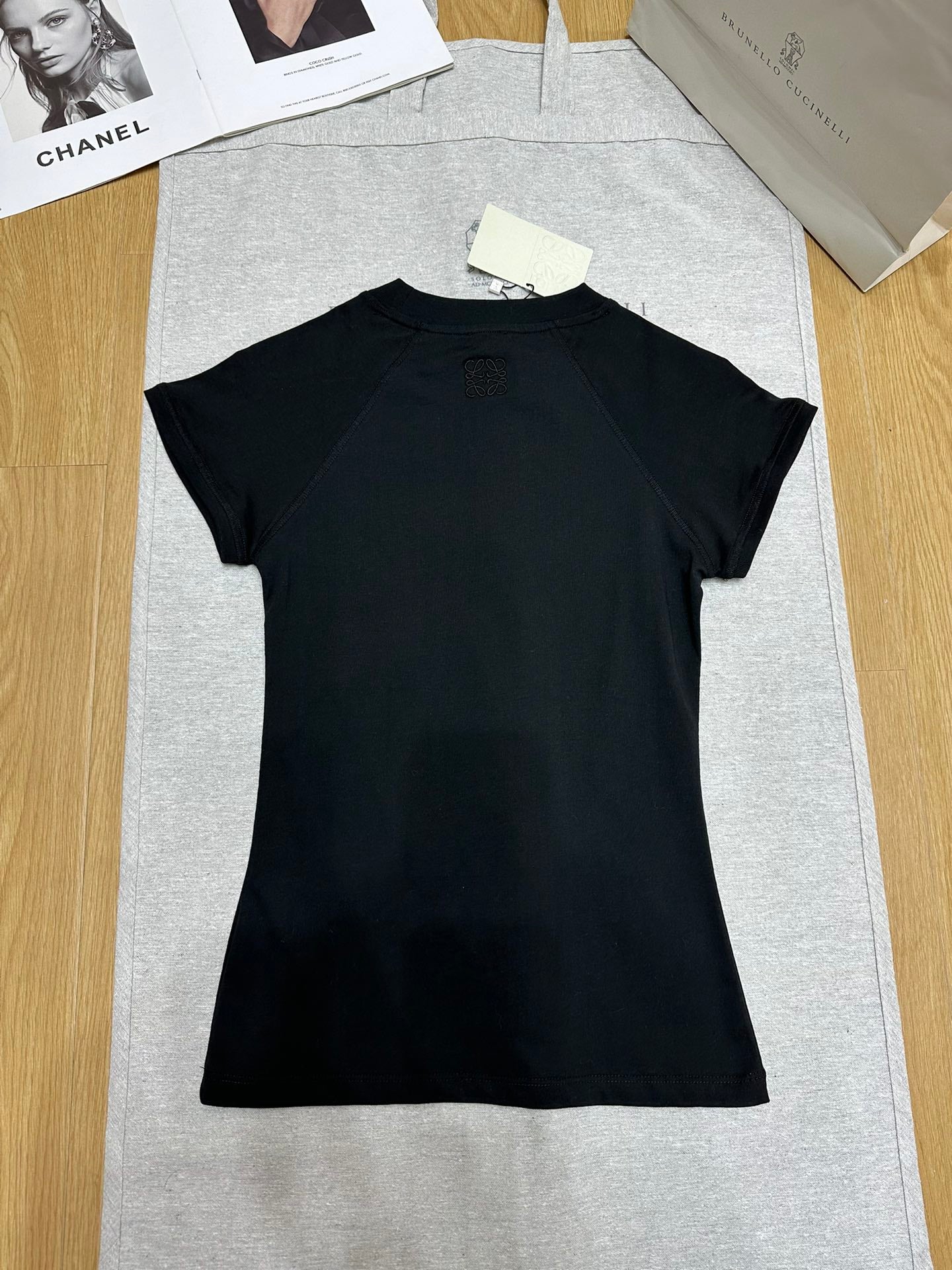 Loewe 25 Shhot Sleeved T-shirt Cotton