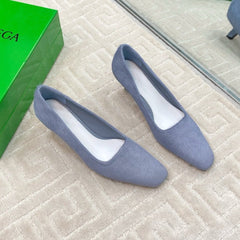 BOOGIE JAGUAR-PRINTED CALF HAIR PUMPS 45 MM PIGEON BLUE