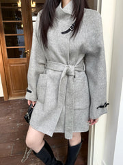 HERMES 25S CROPPED STAND-COLLAR JACKET 444