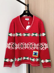 CHANEL 26S V-NECK SWEATER 855