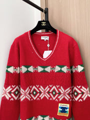 CHANEL 26S V-NECK SWEATER 855