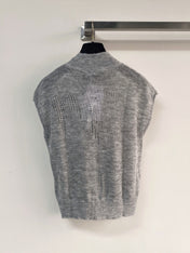 DIOR 26S ZIP-UP TANK TOP 1226