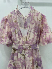 Zimmermann 25 Lyrical Printed Silk Midi Dress