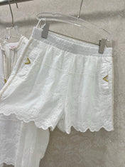 VALENTINO LONG-SLEEVE TOP AND SHORTS SET 275211