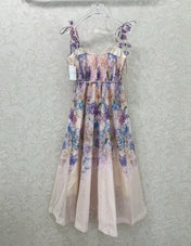 ZIMMER NEW STYLE FLORAL HALTER DRESS 272271