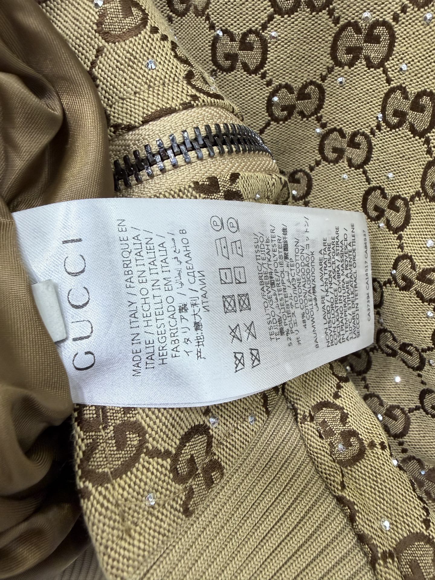 GUCCI 26S EMBELLISHED JACKET 68