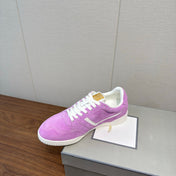 TOM FORD 26S JACKSON SNEAKERS IN PINKISH PURPLE SUEDE