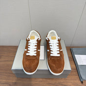 TOM FORD 26S JACKSON SNEAKERS IN BROWN SUEDE