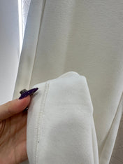 CHANEL 25S WIDE-LEG FLEECE-LINED PANTS 404