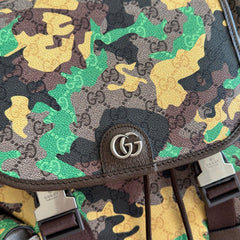 GUCCI 26S BACKPACK 46 IN MULTICOLOR COATED CANVAS STYLE 3