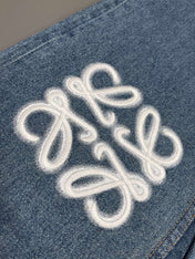 Loew White Anagram Blue Jean