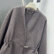 HERMES 25S REVERSIBLE LONG KNIT CARDIGAN 173