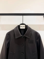 MIUMIU LEATHER JACKET STYLE 843