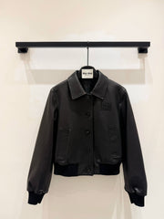 MIUMIU LEATHER JACKET STYLE 843