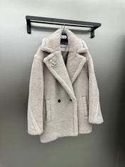 MAX MARA 25S TEDDY SHORT JACKET 067