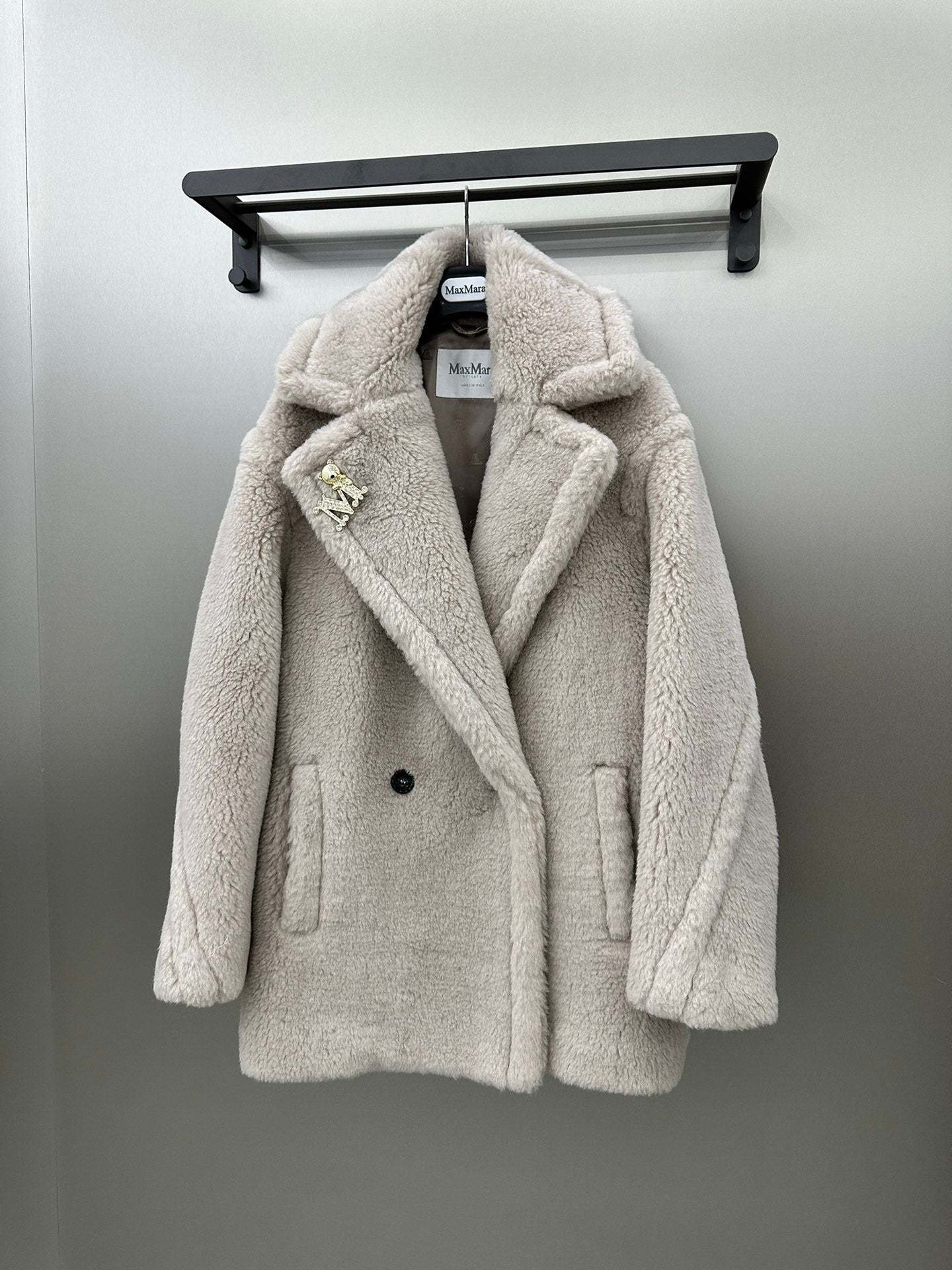 MAX MARA 25S TEDDY SHORT JACKET 067