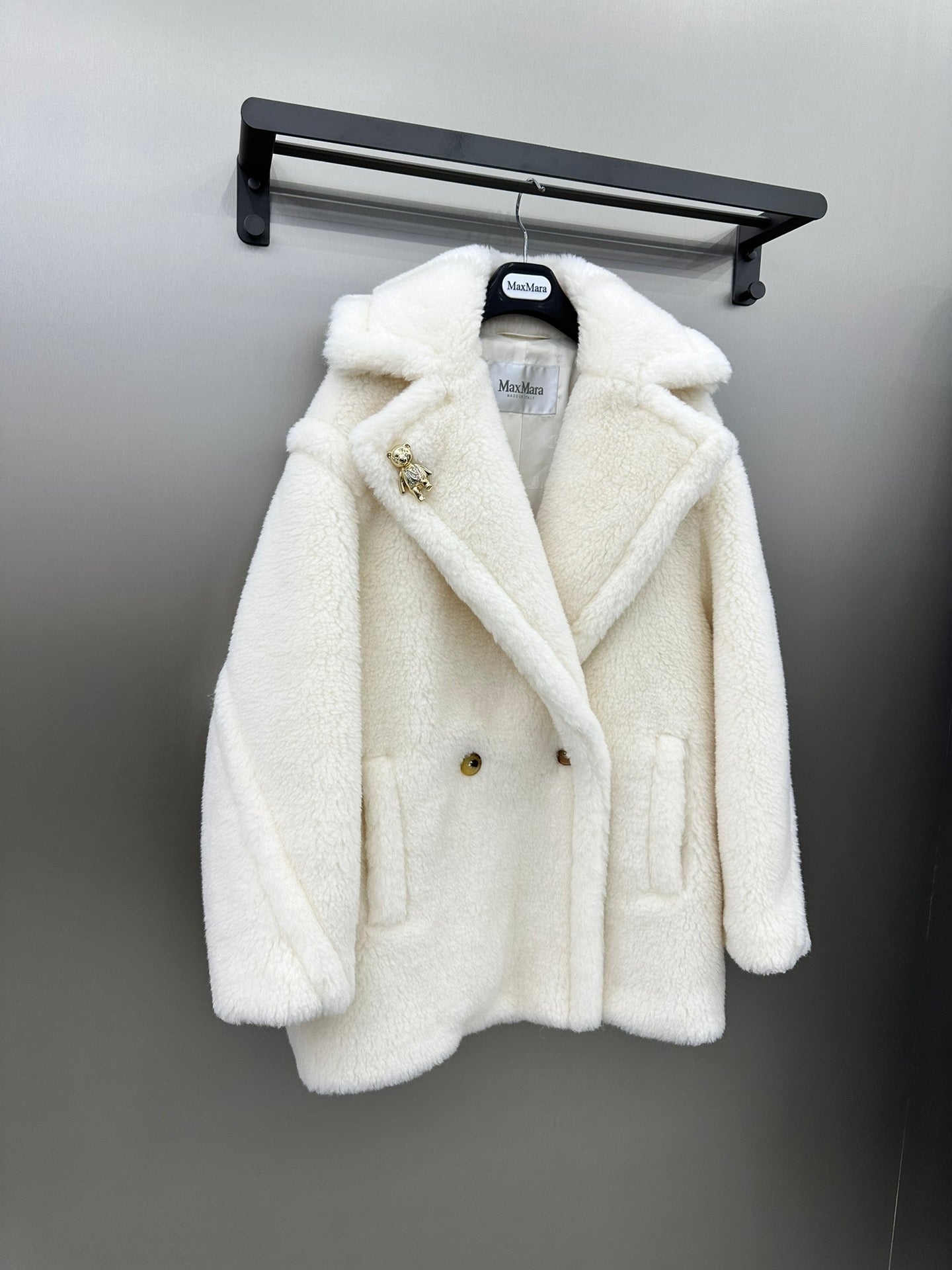 MAX MARA 25S TEDDY SHORT JACKET 071