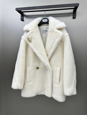 MAX MARA 25S TEDDY SHORT JACKET 071