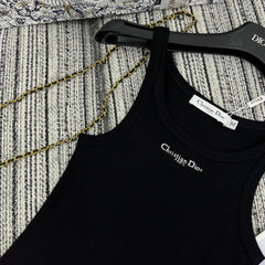 Dior 25C Tank Top Black 228436