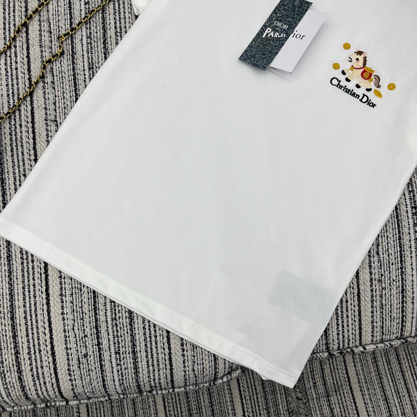 DIOR 26S SHORT-SLEEVE CREW-NECK T-SHIRT 1091