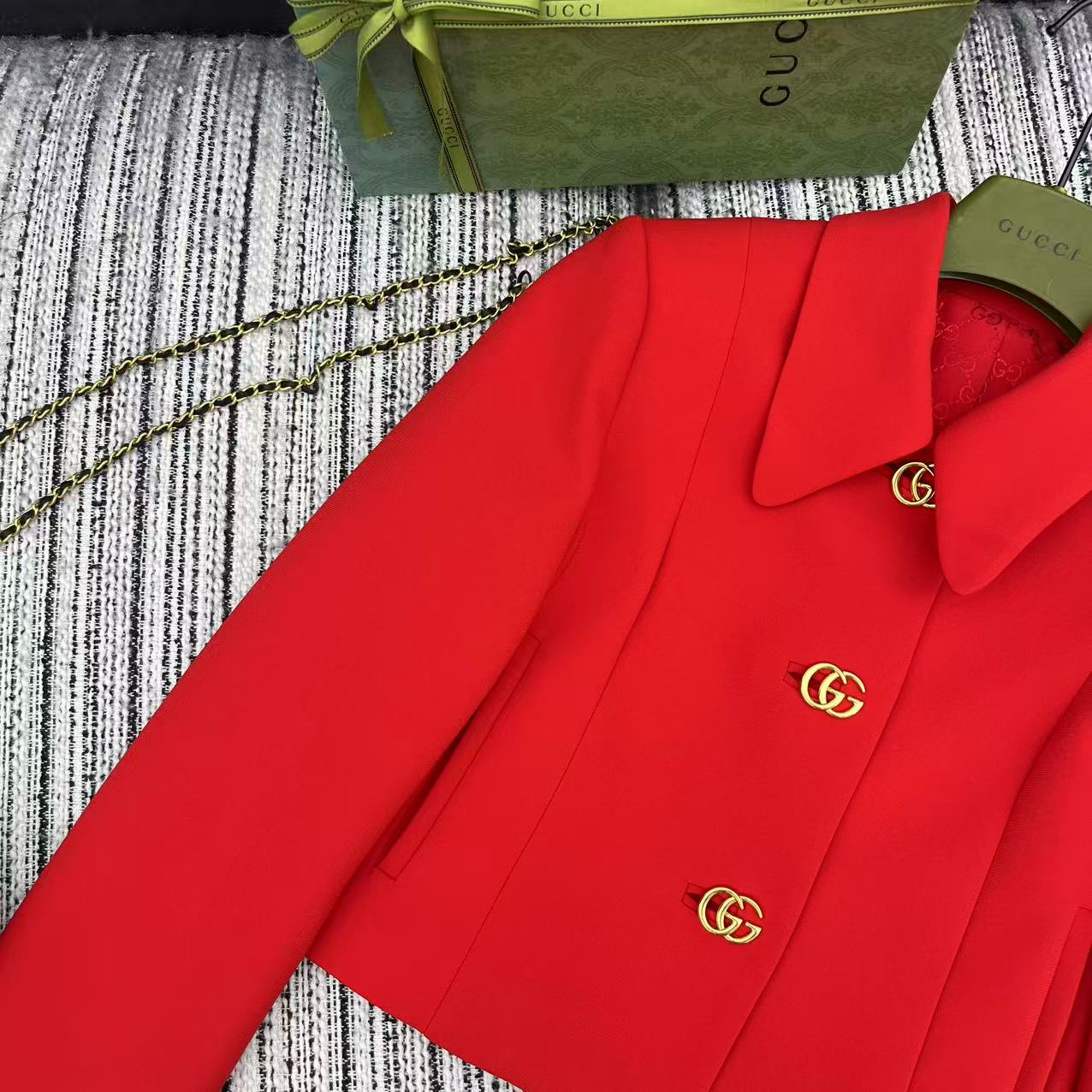 GUCCI 26S LAPEL BLAZER 133