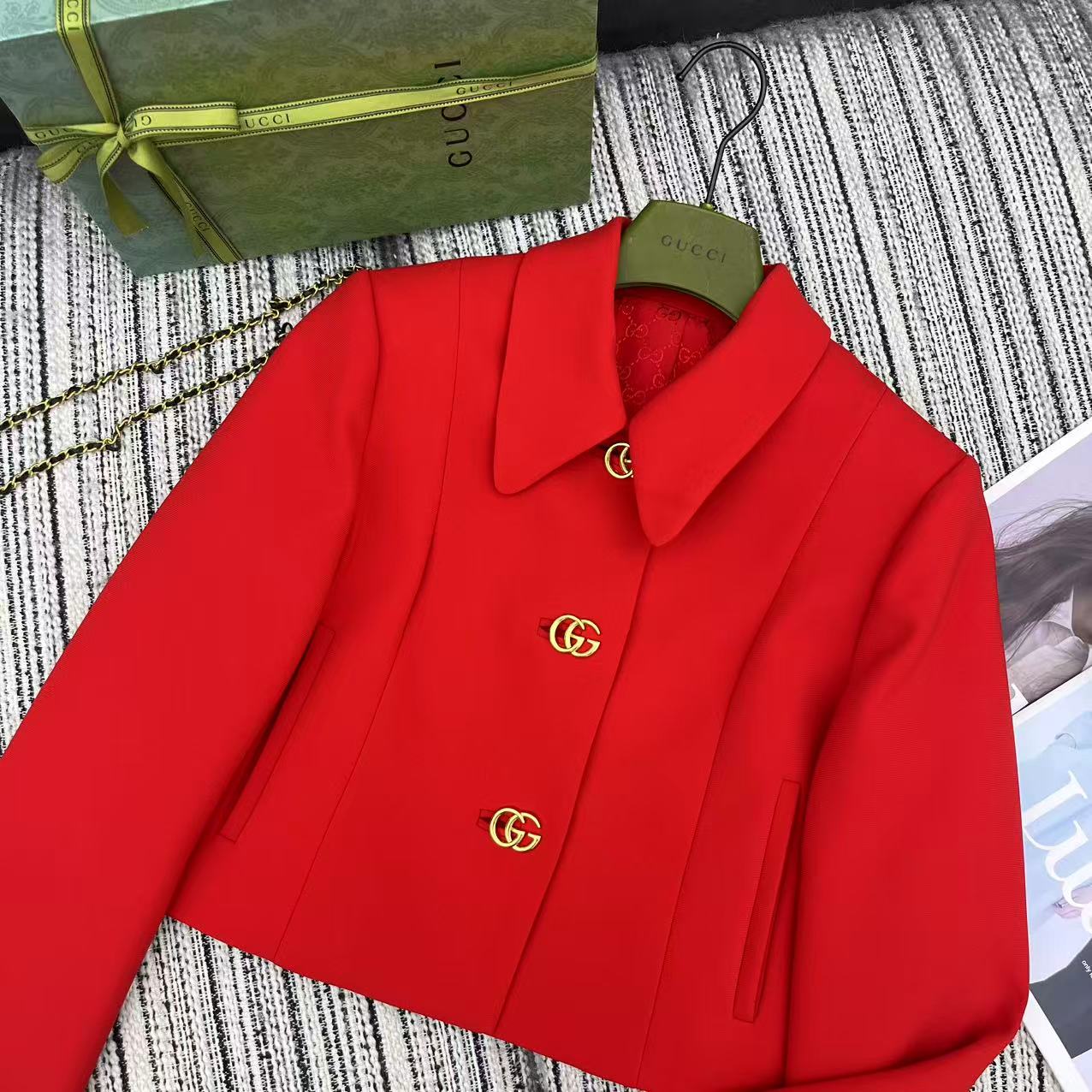 GUCCI 26S LAPEL BLAZER 133