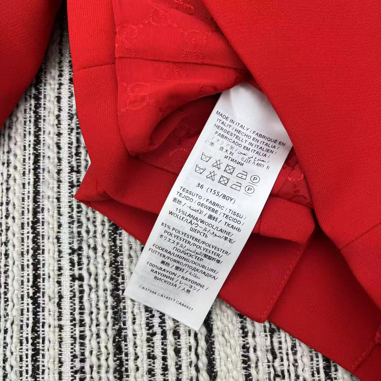 GUCCI 26S LAPEL BLAZER 133