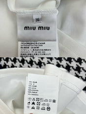 POLO SHIFT DRESS PLAID DESIGN PIQUÉ COTTON 266701