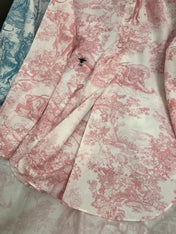 DIO LONG SLEEVE SHIRT WITH MANDARIN COLLAR 25S IN POLYESTER 266663