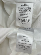 DIOR LONG SHIRT DRESS 25S IN COTTON JACQUARD 266617