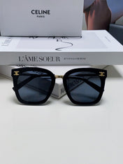 TRIOMPHE SUNGLASSES 548591 IN BLACK ACETATE
