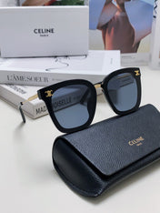 TRIOMPHE SUNGLASSES 548591 IN BLACK ACETATE