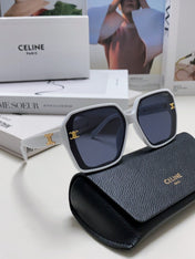 TRIOMPHE SUNGLASSES 548594 IN WHITE ACETATE