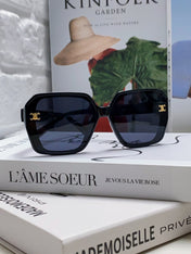 TRIOMPHE SUNGLASSES 548595 IN BLACK ACETATE