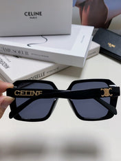 TRIOMPHE SUNGLASSES 548595 IN BLACK ACETATE