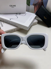 TRIOMPHE SUNGLASSES 548599 IN WHITE ACETATE