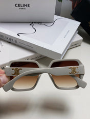 TRIOMPHE SUNGLASSES 552770 IN LIGHT GREY ACETATE