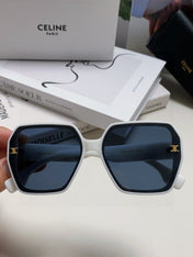 TRIOMPHE SUNGLASSES 552771 IN WHITE ACETATE