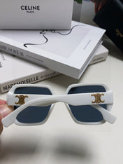 TRIOMPHE SUNGLASSES 552771 IN WHITE ACETATE