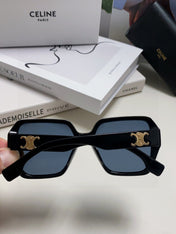 TRIOMPHE SUNGLASSES 552772 IN BLACK ACETATE