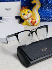 TRIOMPHE SUNGLASSES 563255 IN BLACK TO CLEAR ACETATE