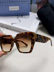 SQUARE FRAME SUNGLASSES 570209 IN ACETATE