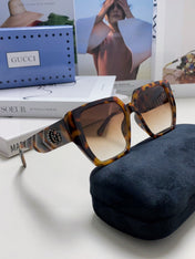 SQUARE FRAME SUNGLASSES 570209 IN ACETATE