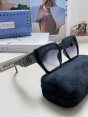 SQUARE FRAME SUNGLASSES 570209 IN ACETATE